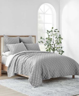 Velvet 3-Pc. Quilt Set, Full/Queen