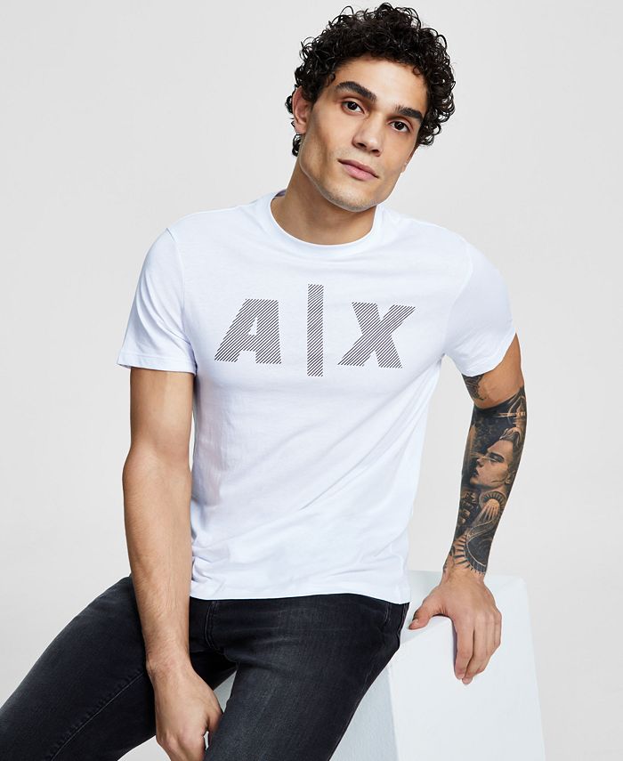 A|X Armani Exchange Men's Linear Logo Graphic T-Shirt & Reviews - T-Shirts  - Men - Macy's