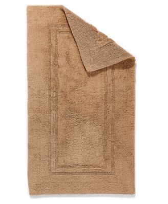 100% Cotton Reversible Bath Rug, 27" x 48"