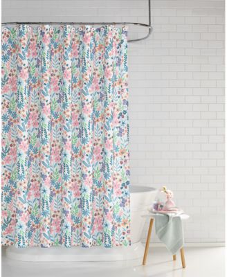Charter Club Kids - Butterfly Garden Shower Curtain Set, Created for Macy's