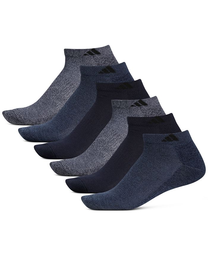 adidas Men's Athletic Cushioned Low Cut Socks 6 pk. Macy's