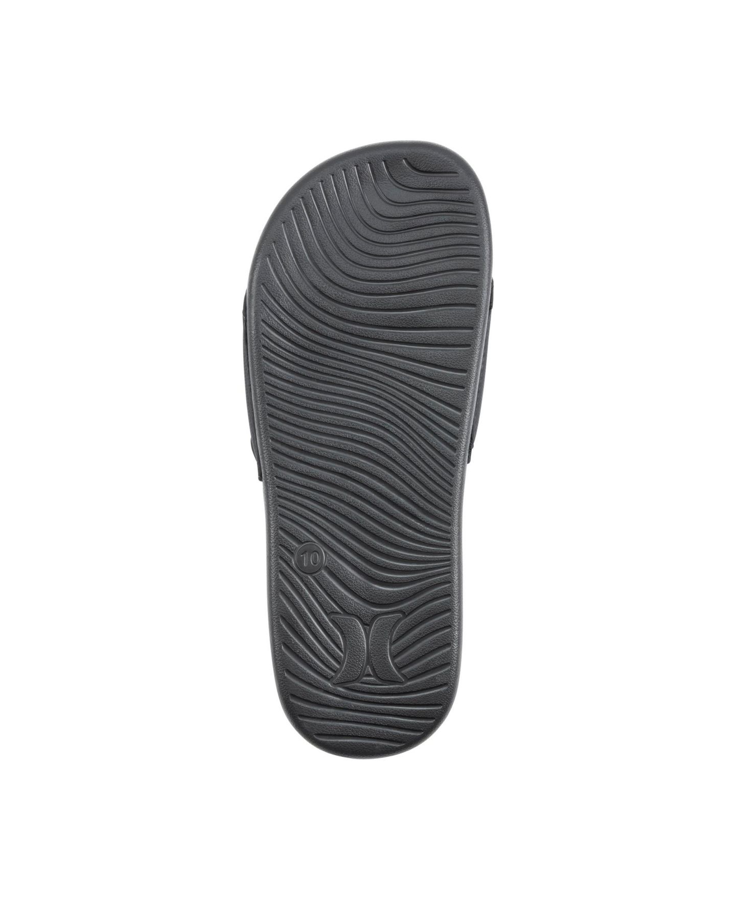 Мужские сандалии Hurley Jumbo Tier Slide, цвет: Чёрный / Белый — фото 3