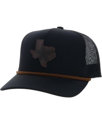 : HOOEY Men's Black Dallas Cowboys State Patch Trucker Snapback  Hat : Sports & Outdoors