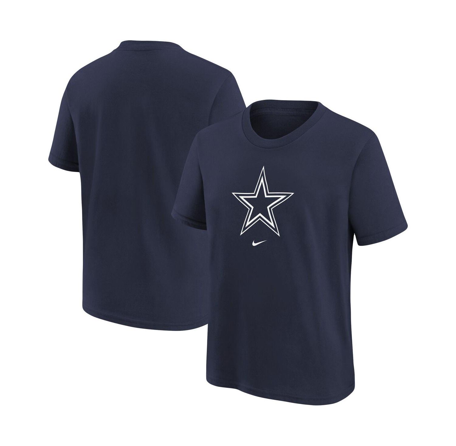 Little Boys Navy Dallas Cowboys Team Wordmark T-shirt
