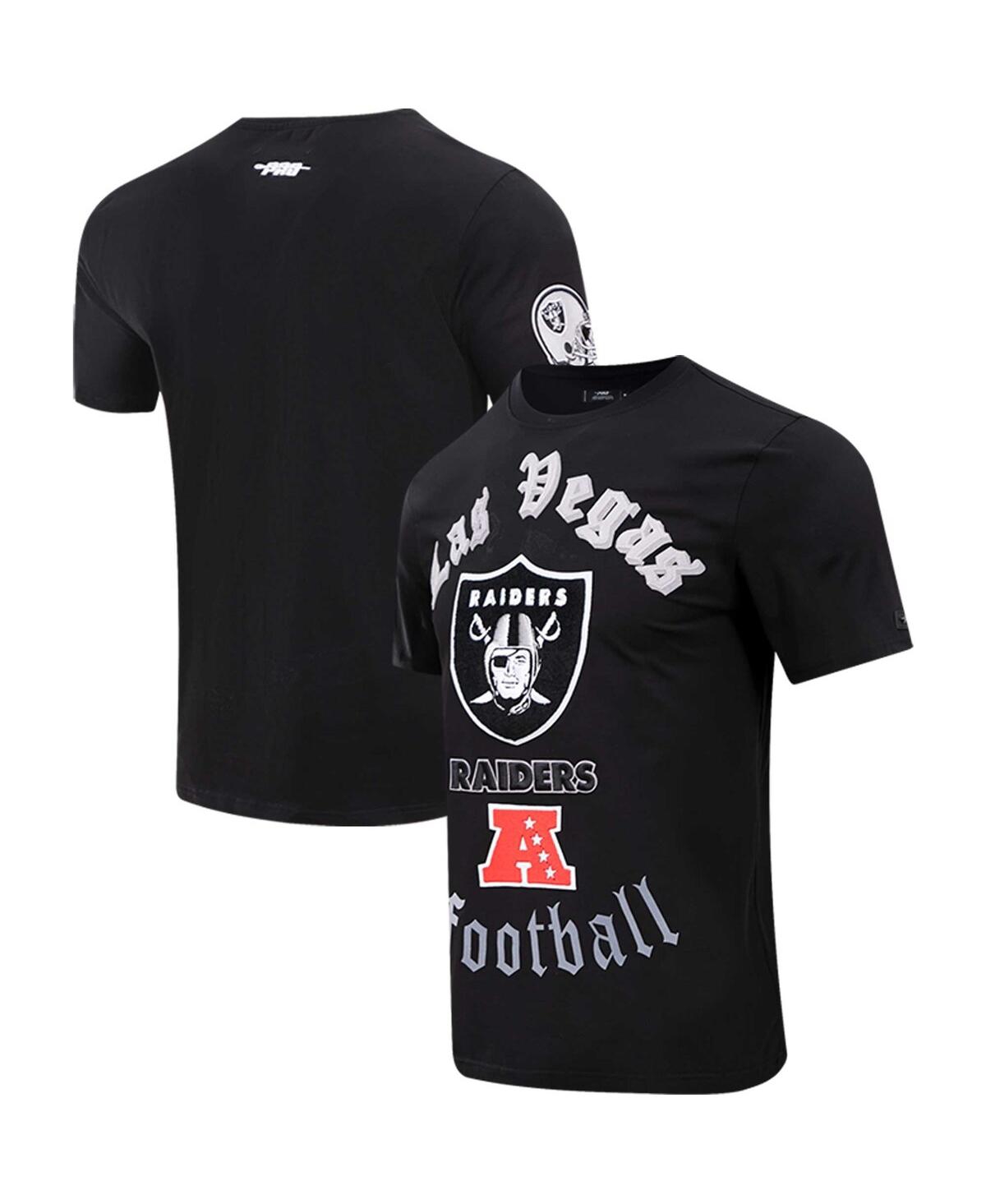 Men's Pro StandardLas Vegas Raiders Old English T-shirt - Black