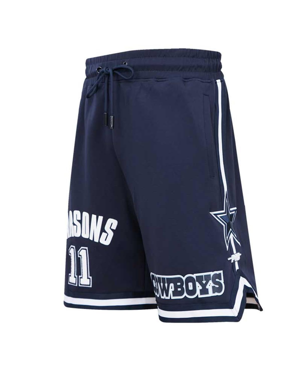 PRO STANDARD MEN'S PRO STANDARD MICAH PARSONS NAVY DALLAS COWBOYS PLAYER NAME AND NUMBER SHORTS 