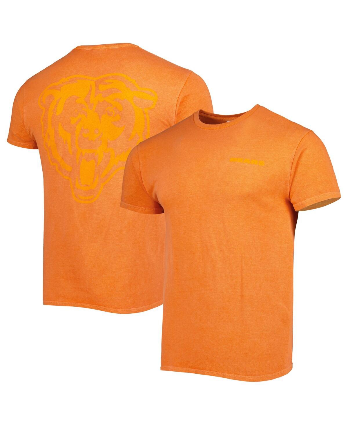 Shop 47 Brand Men's ' Orange Chicago Bears Fast Track Tonal Highlight T-shirt