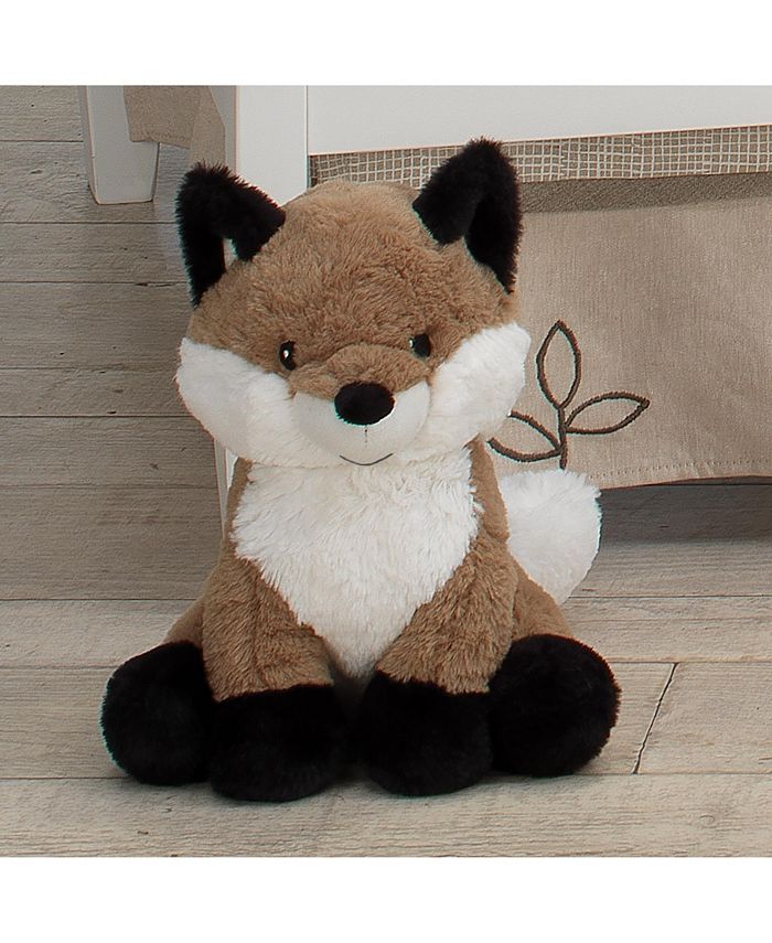 Lambs & Ivy Painted Forest Brown/White Plush Fox Stuffed Animal Knox Macy's