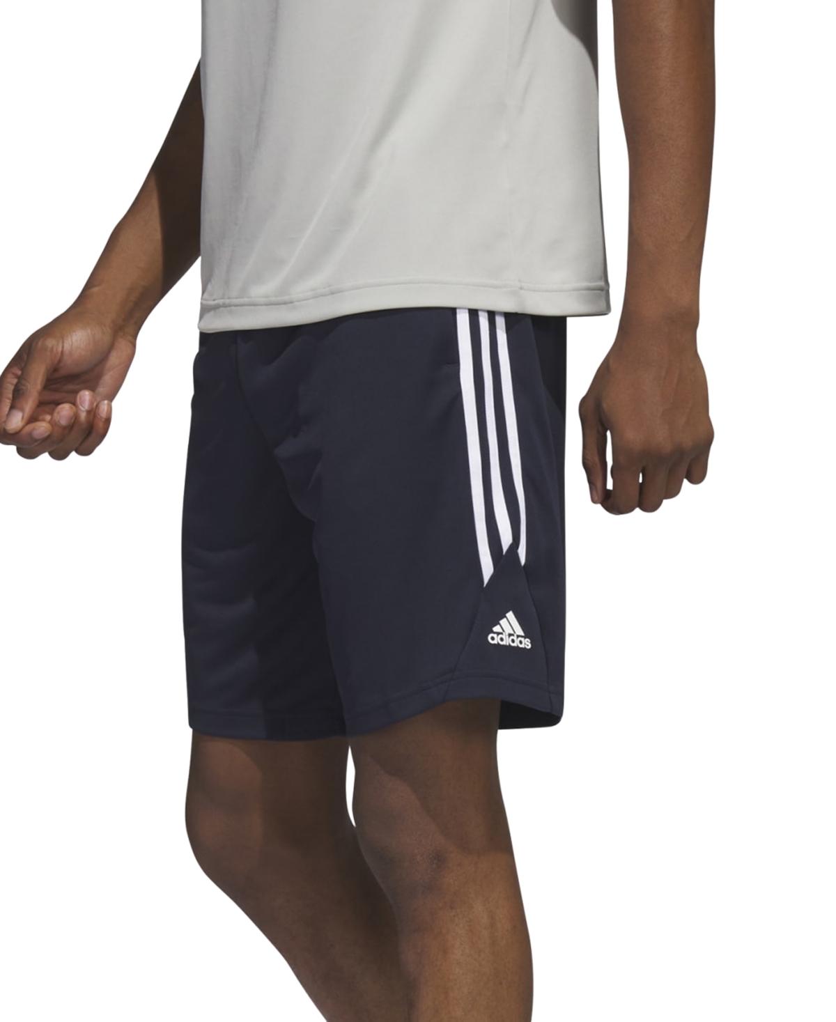 Adidas Originals Men's Legends 3-stripes 11" Basketball Shorts In Black,wht