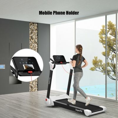 2.25HP Folding Electric Motorized Treadmill With Speaker