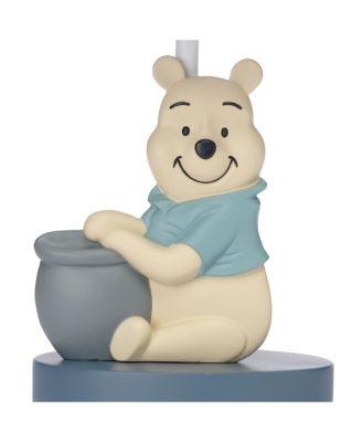 Disney Baby Forever Pooh Gray Lamp with Shade & Bulb