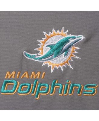Men's Charcoal Miami Dolphins Sonoma Softshell Full-Zip Jacket
