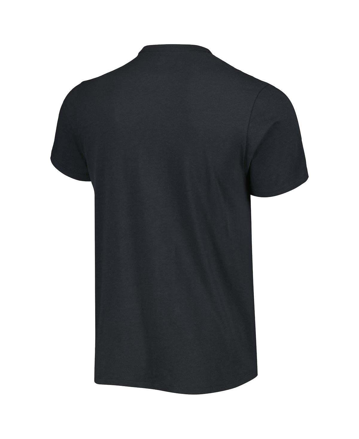 Shop 47 Brand Men's ' Black Las Vegas Raiders Wordmark Rider Franklin T-shirt