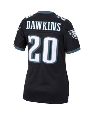 Women's Brian Dawkins Black Philadelphia Eagles Legacy Replica Team Jersey