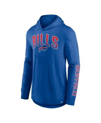 Men's Royal Buffalo Bills Front Runner Pullover Hoodie