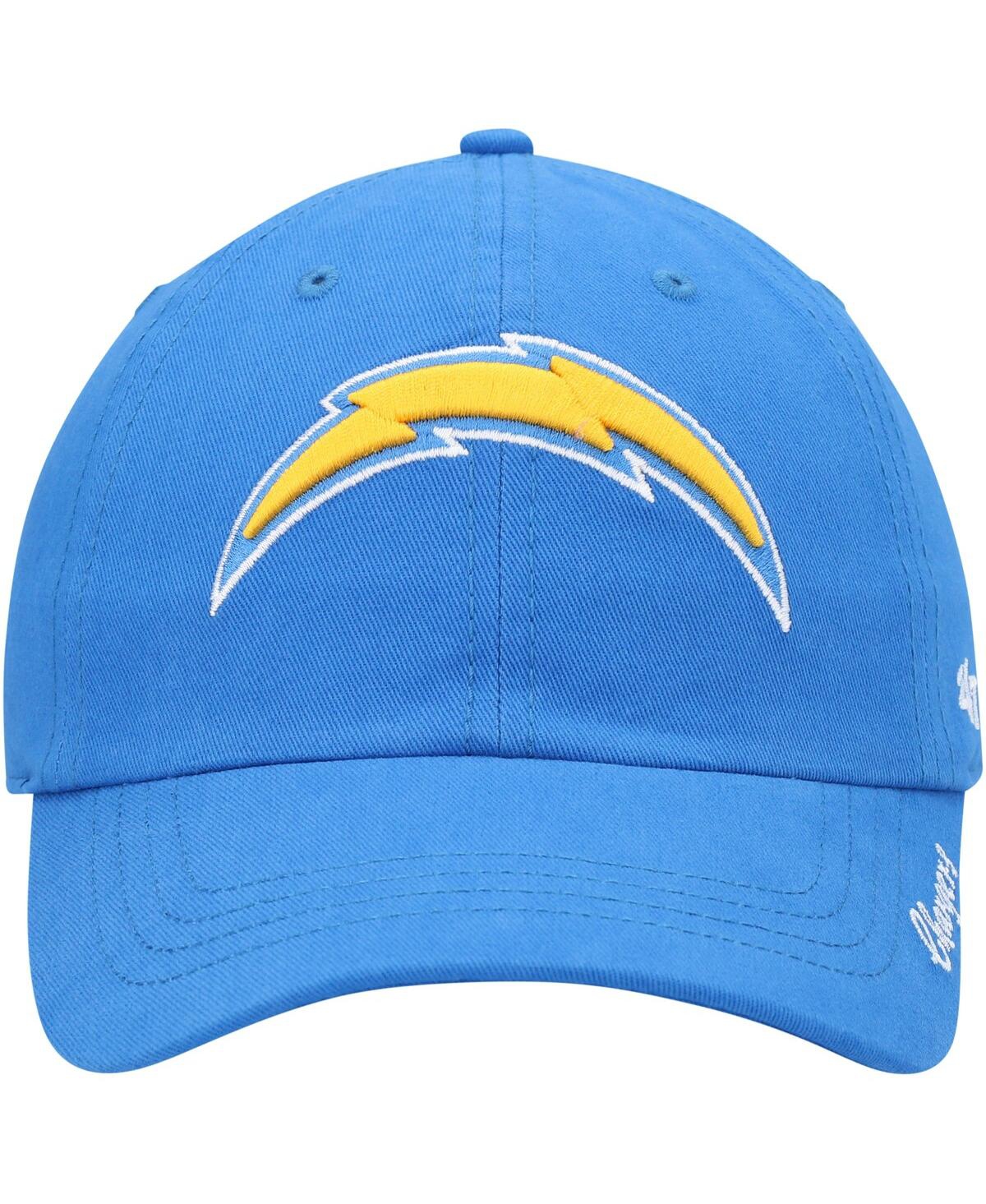 47 Brand Women's ' Powder Blue Los Angeles Chargers Miata Clean Up Primary Adjustable Hat In Powder Blue