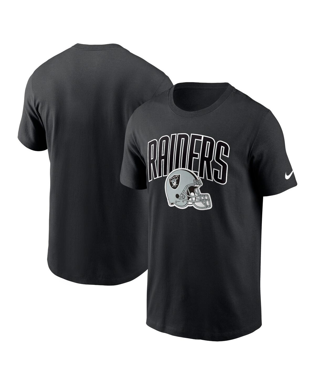 Nike Men's Team Athletic (nfl Las Vegas Raiders) T-shirt In Black