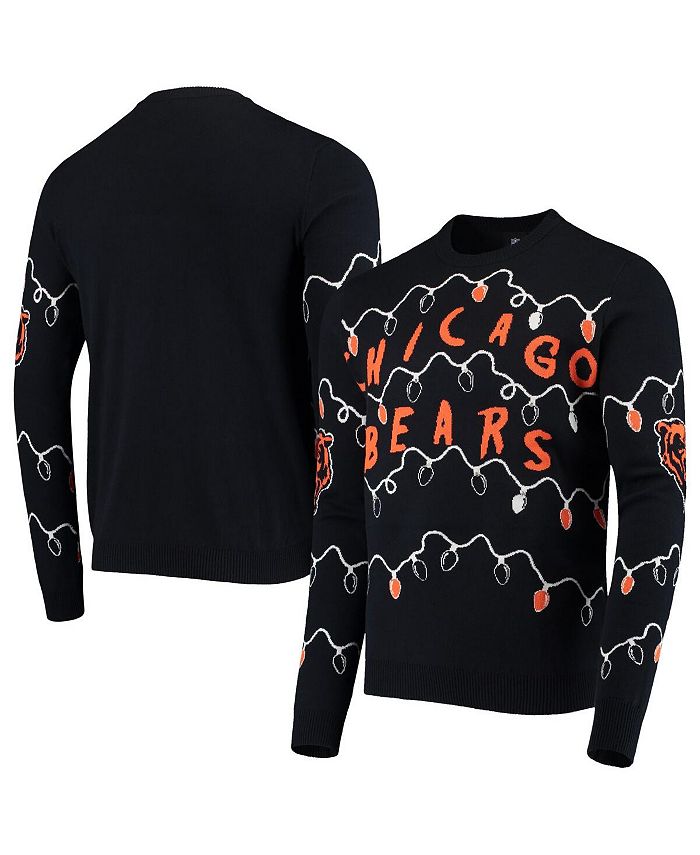 FOCO Men's Navy Chicago Bears LightUp Ugly Sweater Macy's