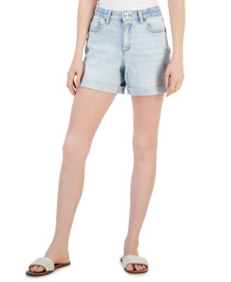 I.N.C. International Concepts - Women's Cuffed Denim Shorts