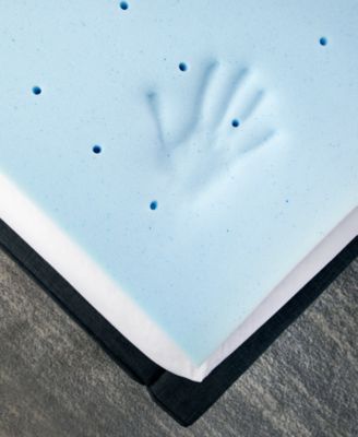 Gel-Infused 4" Memory Foam Mattress Toppers