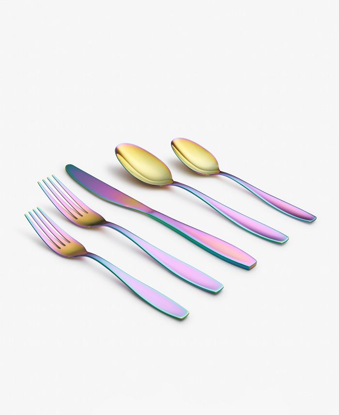 Cambridge Silversmiths January Rainbow Mirror 20 Piece 18/10 Stainless