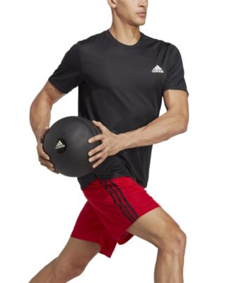Men's Train Essentials Classic-Fit AEROREADY 3-Stripes 10" Training Shorts