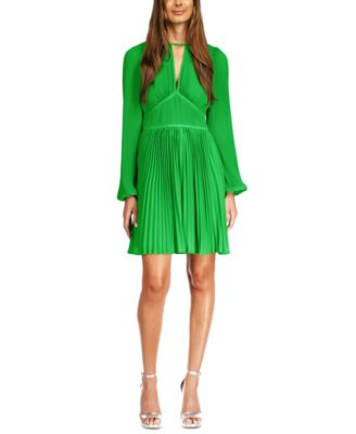 Green michael kors dress online