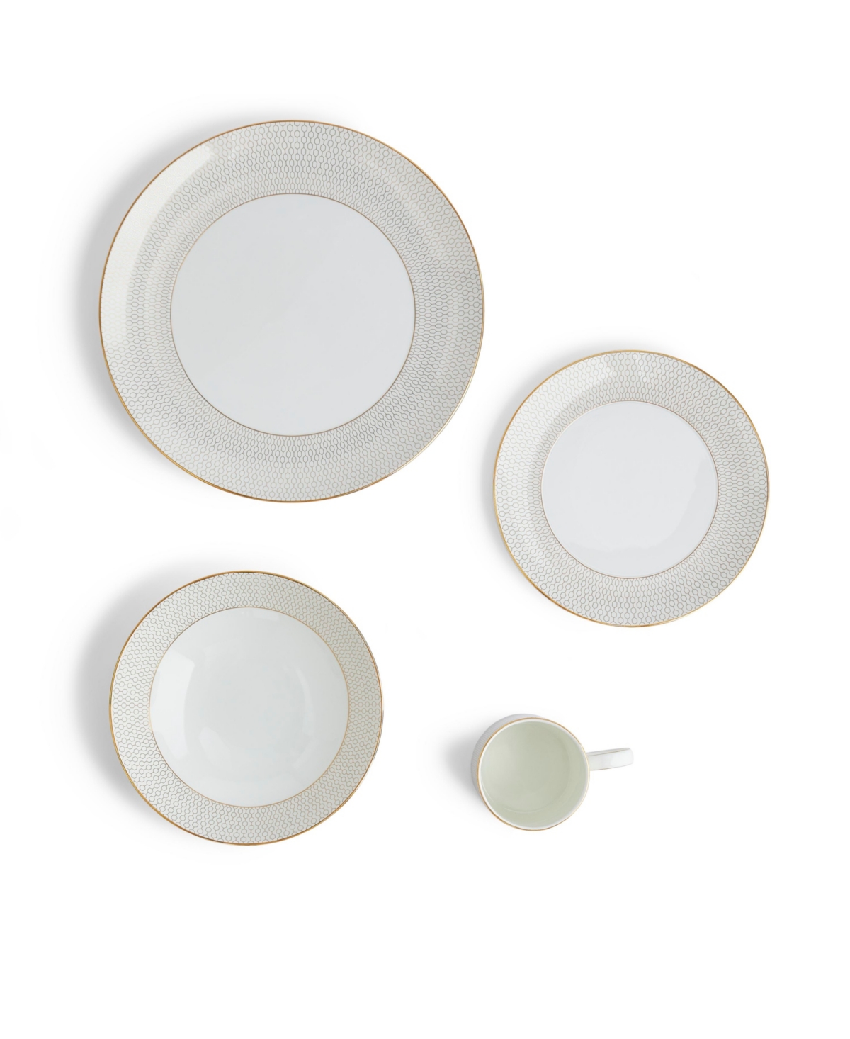 Wedgwood Gio Gold 4-Piece Place Setting