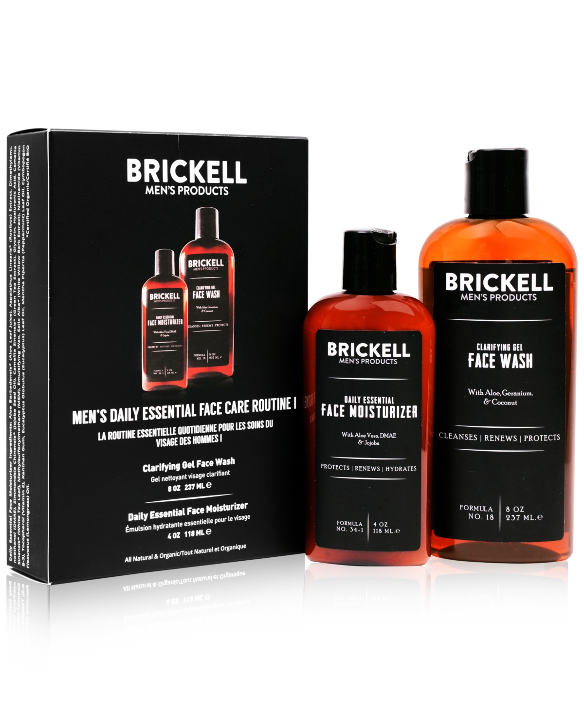 Brickell Mens Products Brickell Men's Products 2-pc. Men's Daily Essential Face Care Set In No Color