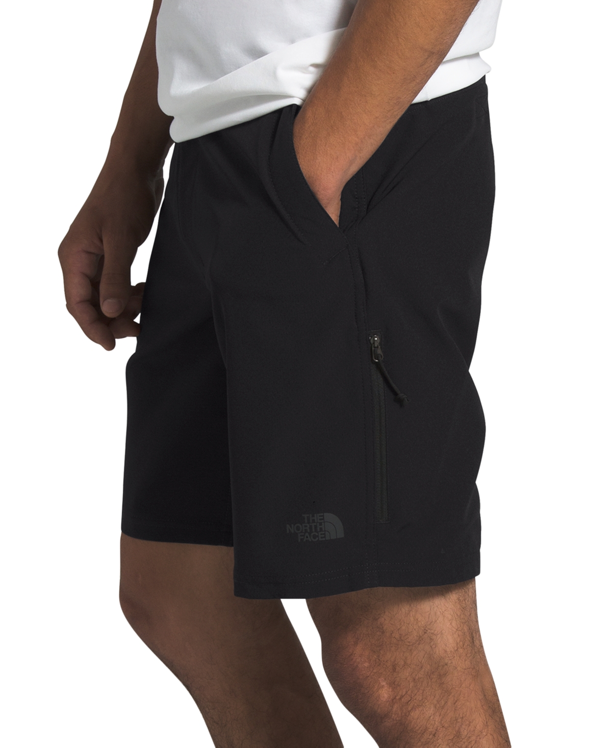 Shop The North Face Men's Rolling Sun Packable Shorts In Tnf Black