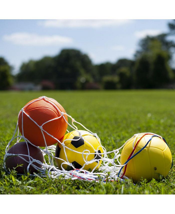 Kaplan Early Learning Sports Ball & Bag Set Set of 5 Macy's