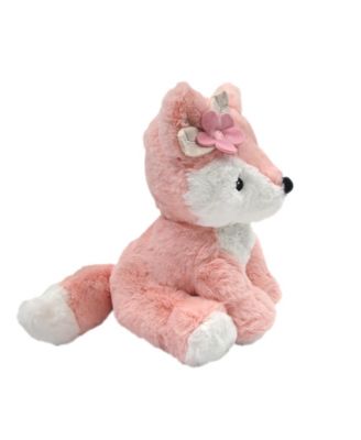Friendship Tree Plush Pink Woodland Fox Stuffed Animal Toy - Autumn