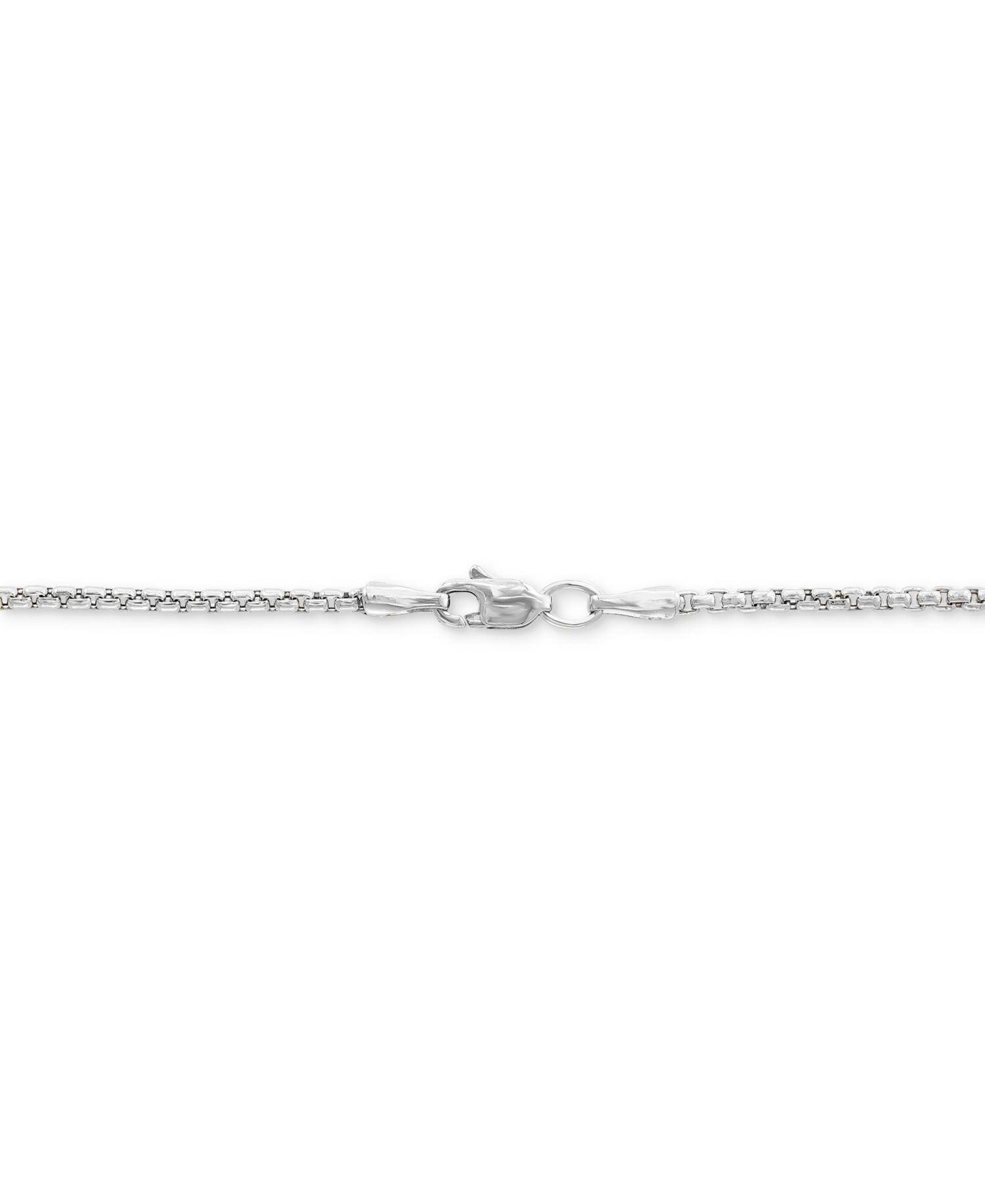 EFFY® Men's Sapphire (7/8 ct. t.w.) & White Sapphire (1/4 ct. t.w.) 22" Halo Cluster 22" Pendant Necklace in Sterling Silver & 14k Gold-Plated