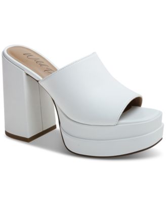 Wild Pair - Ofelia Double Platform Slide Sandals