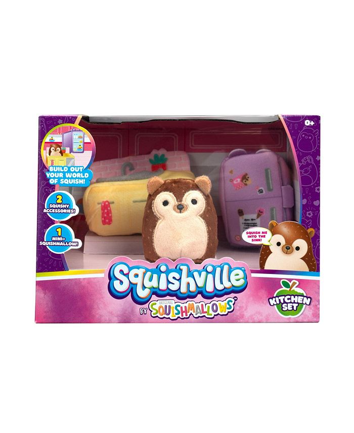 Squishville Large Soft 7 Piece Play Set - Macy's