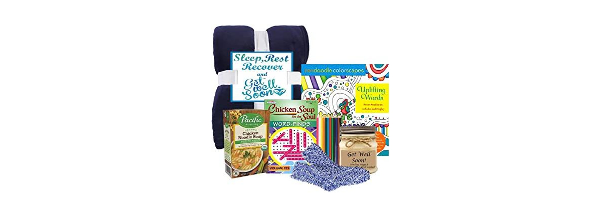 Sleep, Rest and Recover Get Well Gifts for Women - Get Well Gift - Baskets -n-Beyond