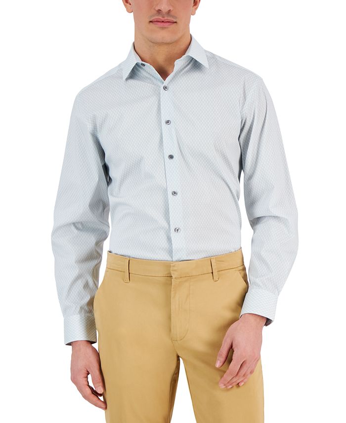 Alfani fitted dress shirts sale