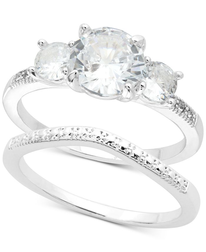 Macy's cubic clearance zirconia wedding sets