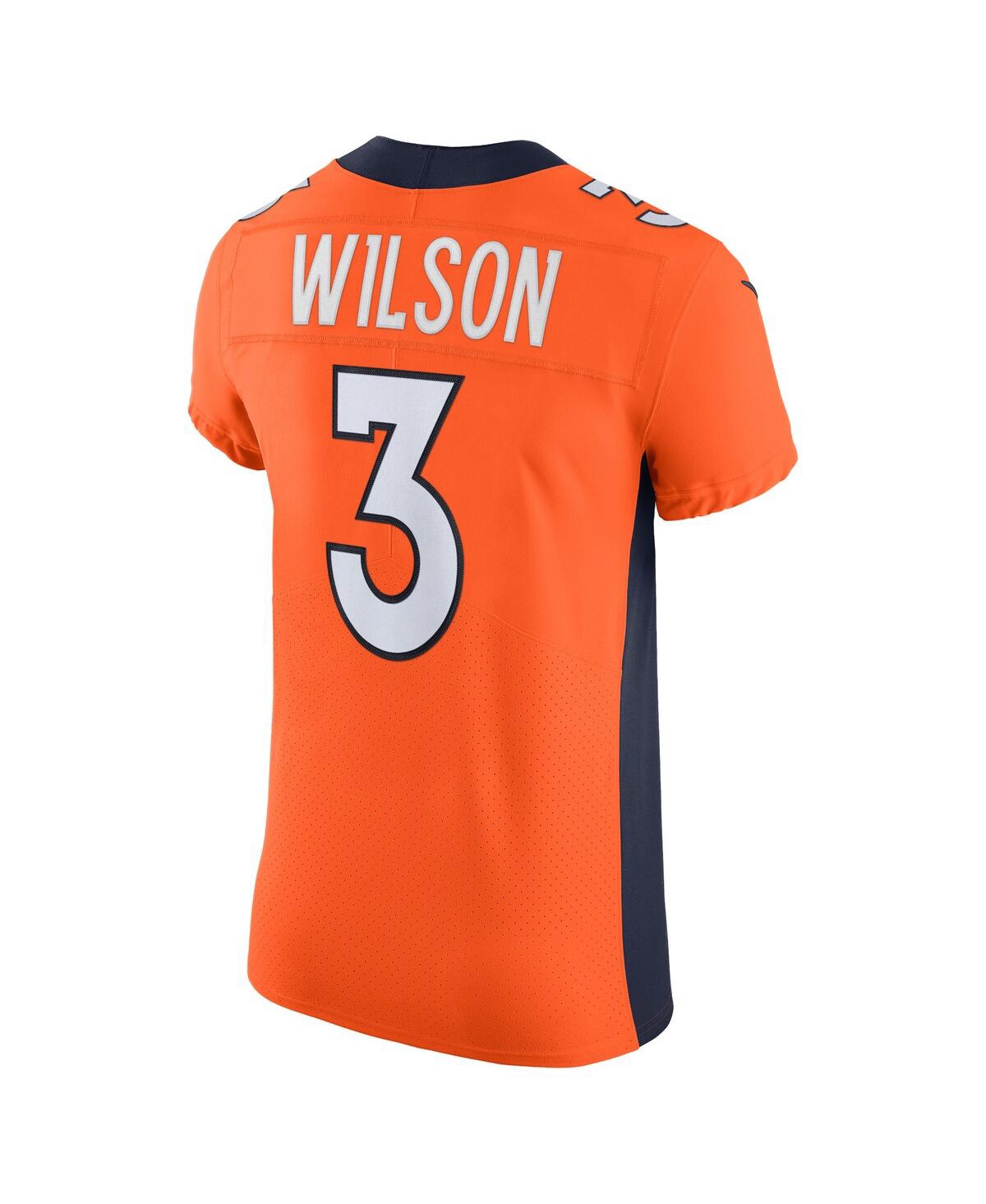 Men's Nike Russell WilsonDenver Broncos Vapor Elite Jersey - Orange
