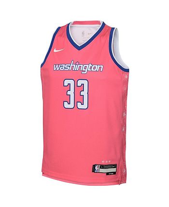 Nike Big Boys and Girls Kyle Kuzma Pink Washington Wizards 2022/23 City  Edition Name and Number T-shirt - Macy's
