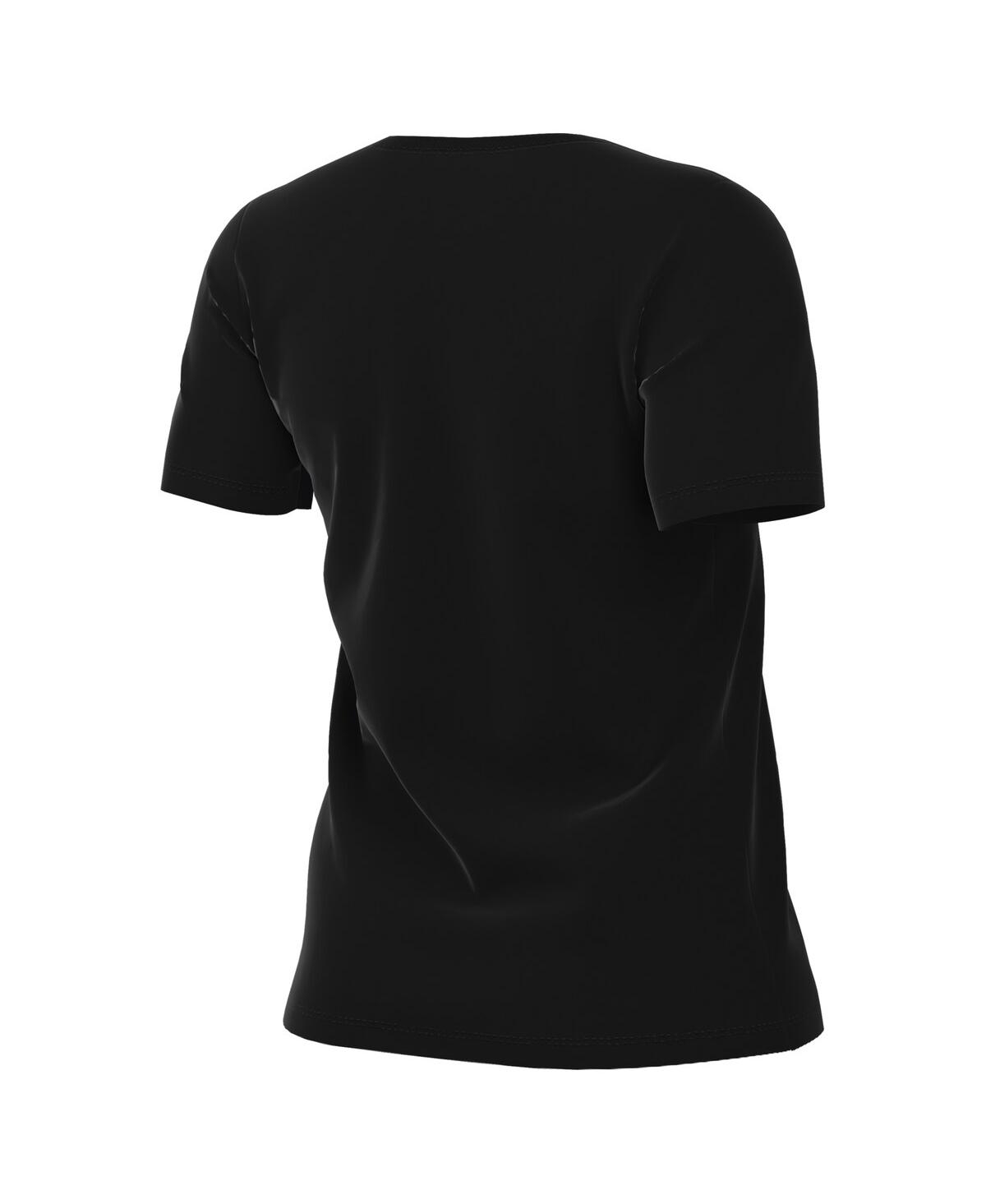 Shop Nike Women's  Black Portland Trail Blazers 2022/23 City Edition Essential V-neck T-shirt