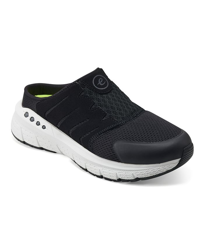 Easy Spirit Shoes Ciabatte Donna Pelle Nera Comode (EU 37