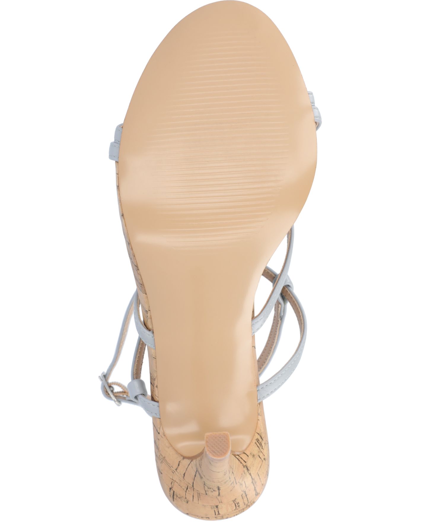 Женские сандалии Journee Collection Fylissa Strappy Dress Sandals, цвет: Синий — фото 7