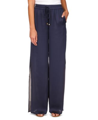 Michael Kors - Women's Solid High-Slit Pull-On Pants