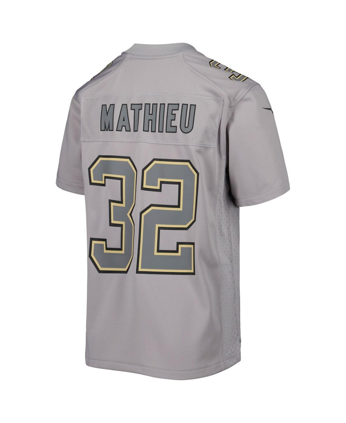 Big Boys and Girls Nike Tyrann MathieuNew Orleans Saints Atmosphere Game Jersey - Gray