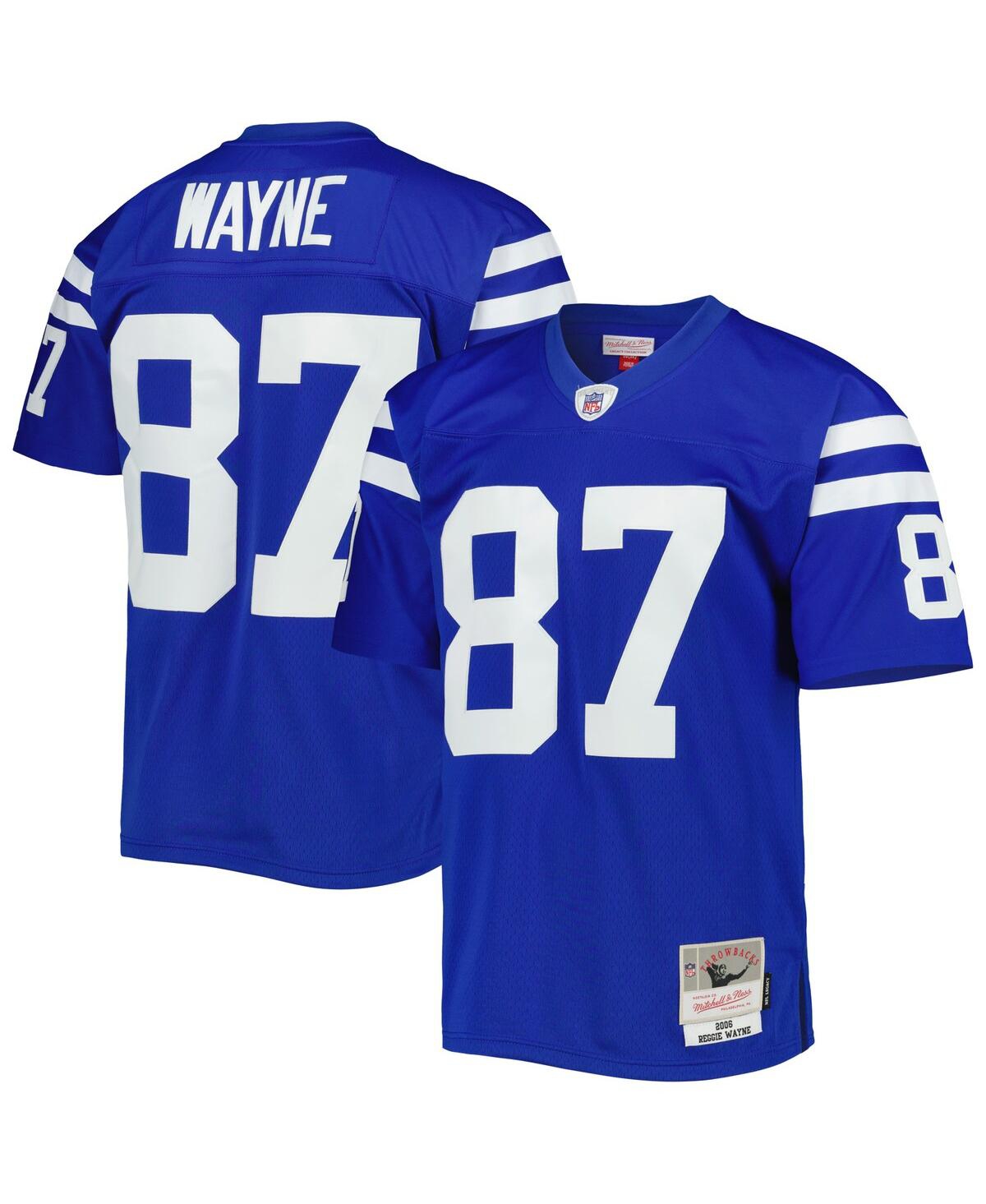 Men's Mitchell & Ness Reggie WayneIndianapolis Colts 2006 Legacy Replica Jersey - Royal