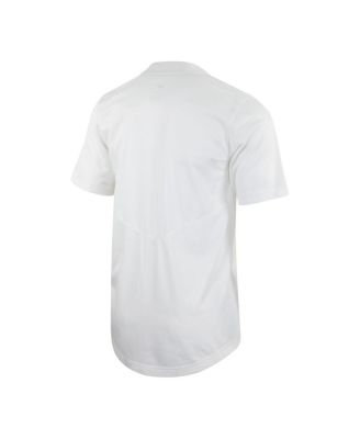 Men's White Michigan State Spartans Replica Baseball Jersey