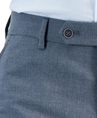 Men's Slim-Fit Spandex Super-Stretch Suit Pants