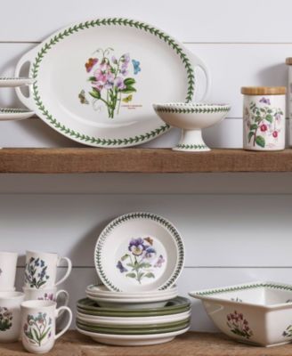 Botanic Garden Square 22 Pc. Dinnerware Set, Service for 4, Exclusively at Macy’s