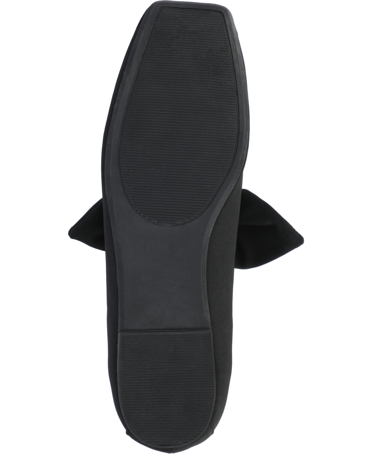 Journee Collection Women's Seralinn Bow Square Toe Flats